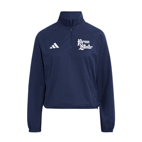 Penn State adidas Women's Gothic Ultimate Woven Quarter-Zip