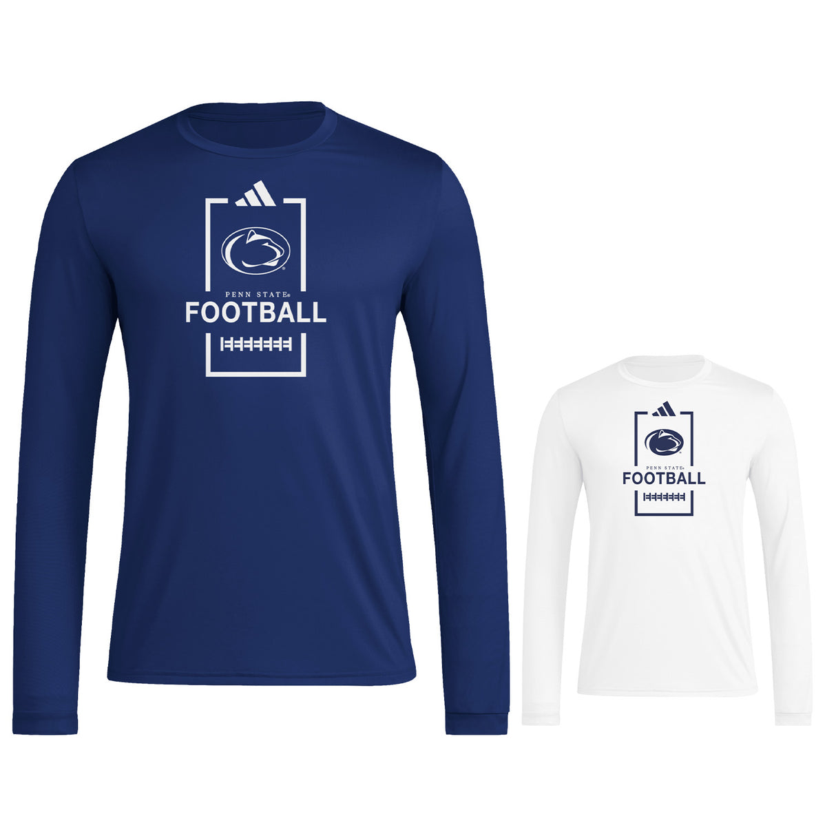 Penn State adidas Football Laces Pregame Long-Sleeve