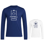 Penn State adidas Football Laces Pregame Long-Sleeve