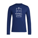 Penn State adidas Football Laces Pregame Long-Sleeve
