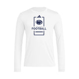 Penn State adidas Football Laces Pregame Long-Sleeve