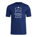 Penn State adidas Pregame Football Laces Short Sleeve T-Shirt