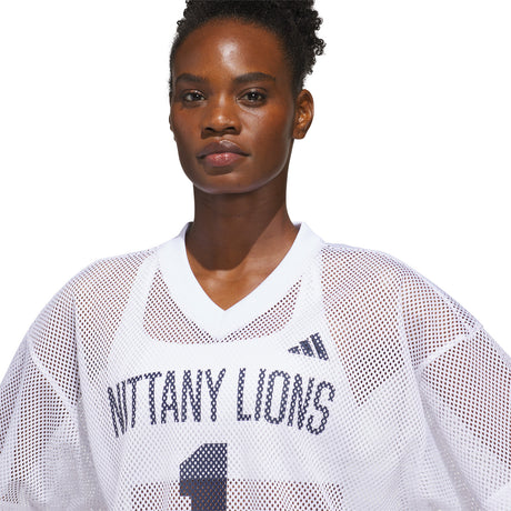Penn State adidas Women's Tailgate Cropped Mesh Jersey