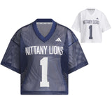 Penn State adidas Women's Tailgate Cropped Mesh Jersey