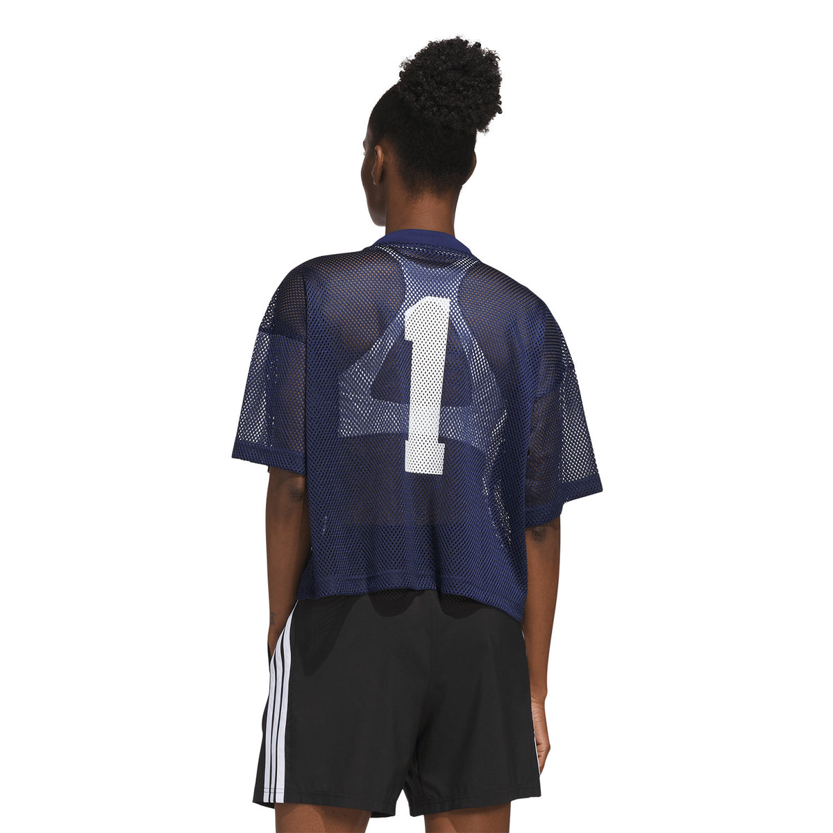 Penn State adidas Women's Tailgate Cropped Mesh Jersey