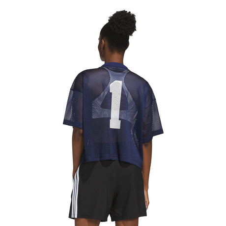 Penn State adidas Women's Tailgate Cropped Mesh Jersey