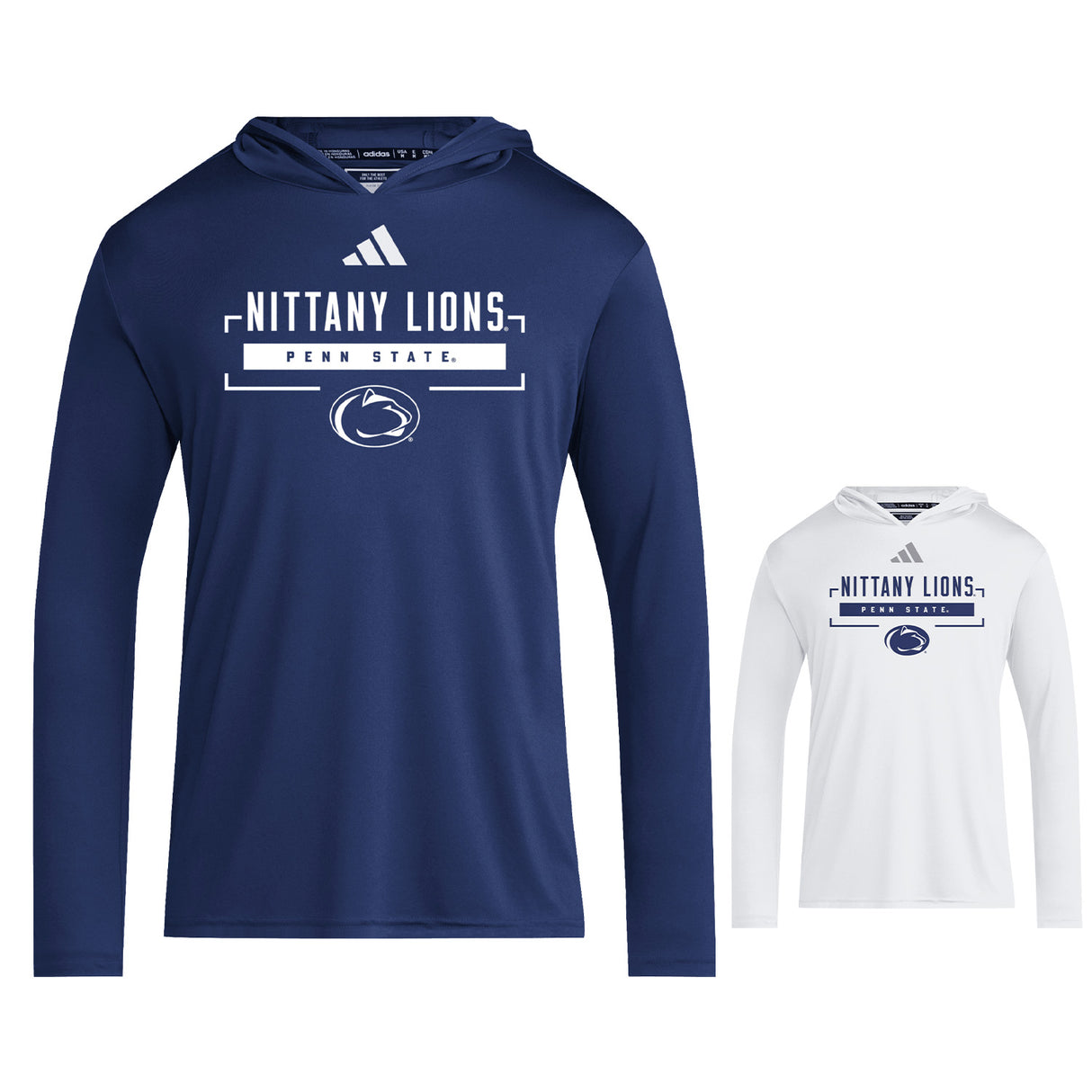 Penn State adidas D4T Lightweight Long-Sleeve Hoodie