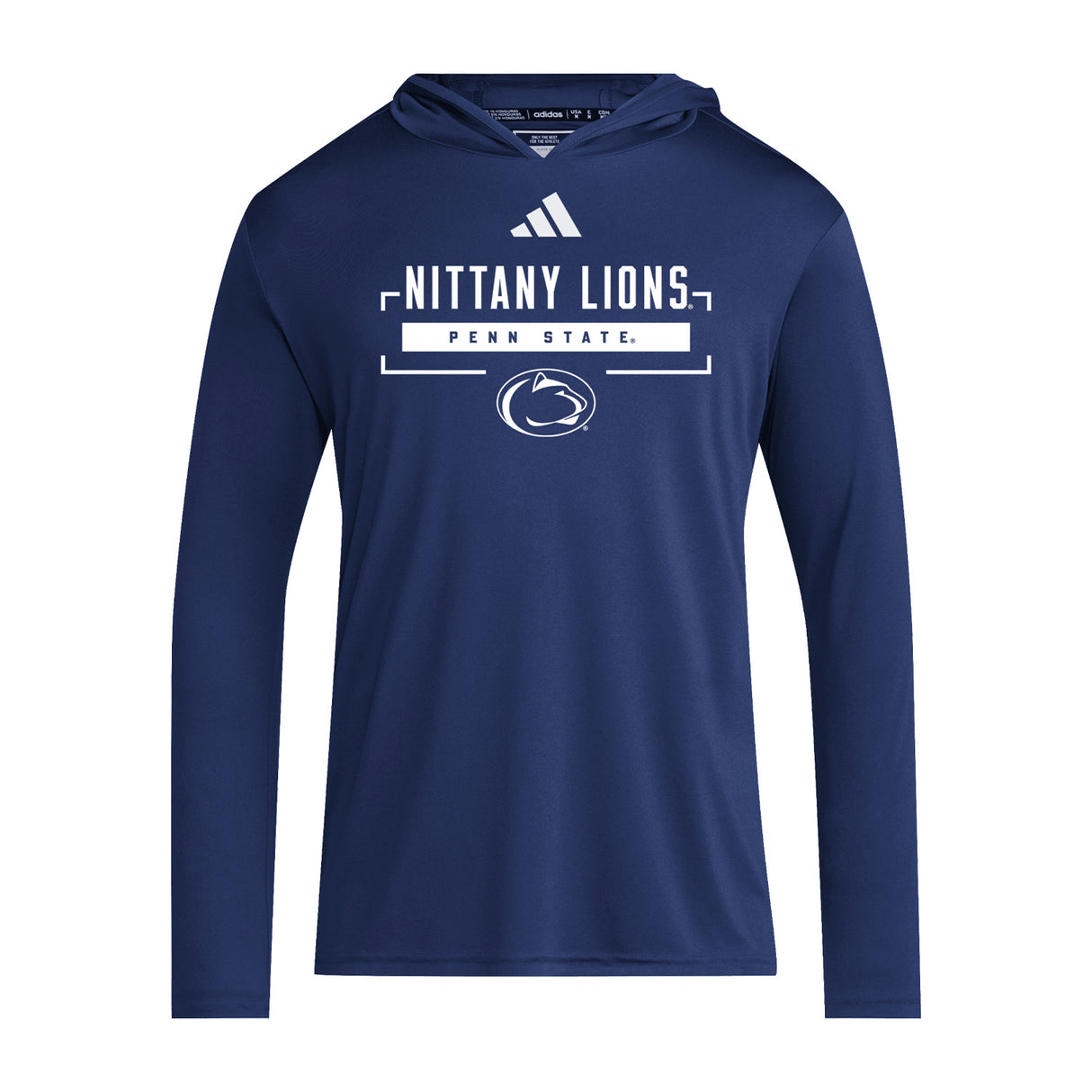 Penn State adidas D4T Lightweight Long-Sleeve Hoodie