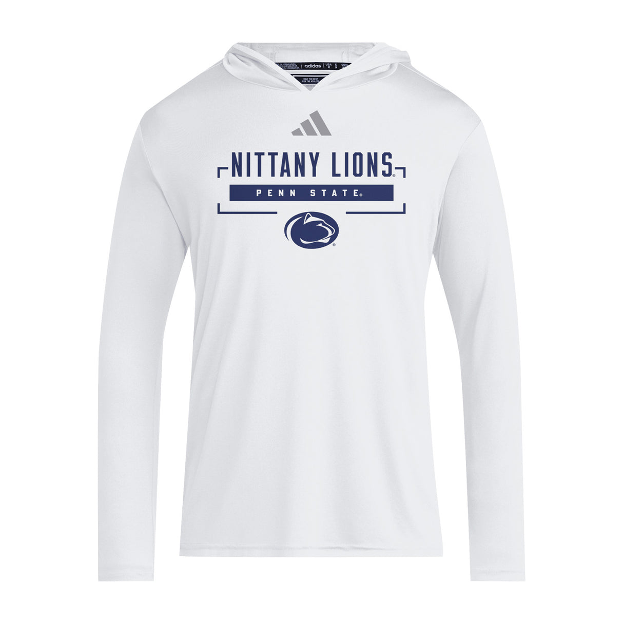 Penn State adidas D4T Lightweight Long-Sleeve Hoodie