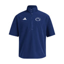 Penn State adidas Woven Short-Sleeve Quarter-Zip Jacket