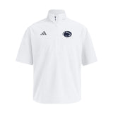 Penn State adidas Woven Short-Sleeve Quarter-Zip Jacket