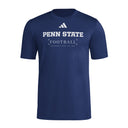 Penn State adidas Pregame Football Practice Short Sleeve T-Shirt