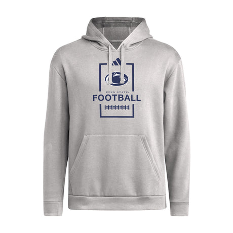 Penn State adidas Football Laces Fleece Hooded Sweatshirt