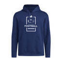Penn State adidas Football Laces Fleece Hooded Sweatshirt