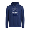 Penn State adidas Football Laces Fleece Hooded Sweatshirt