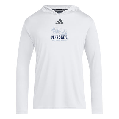 Penn State Adidas White Out Hooded Long Sleeve