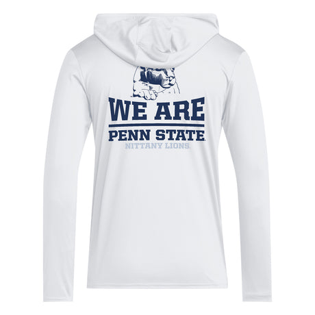 Penn State Adidas White Out Hooded Long Sleeve