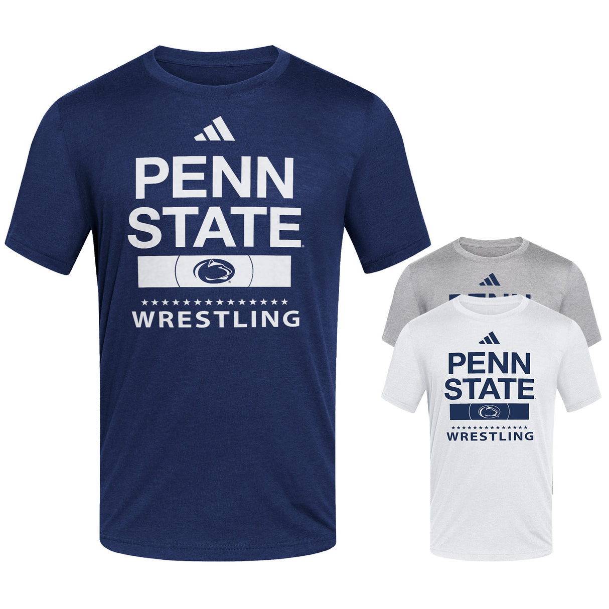Penn State adidas Block Wrestling T-Shirt