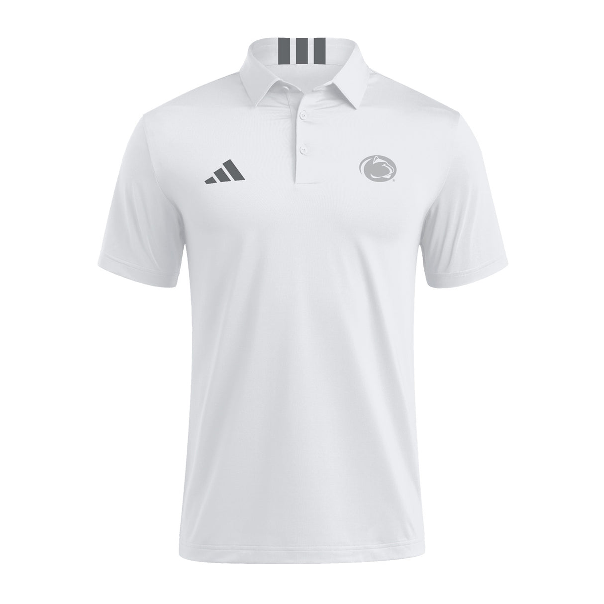 Penn State adidas White Out Polo Dress Shirt