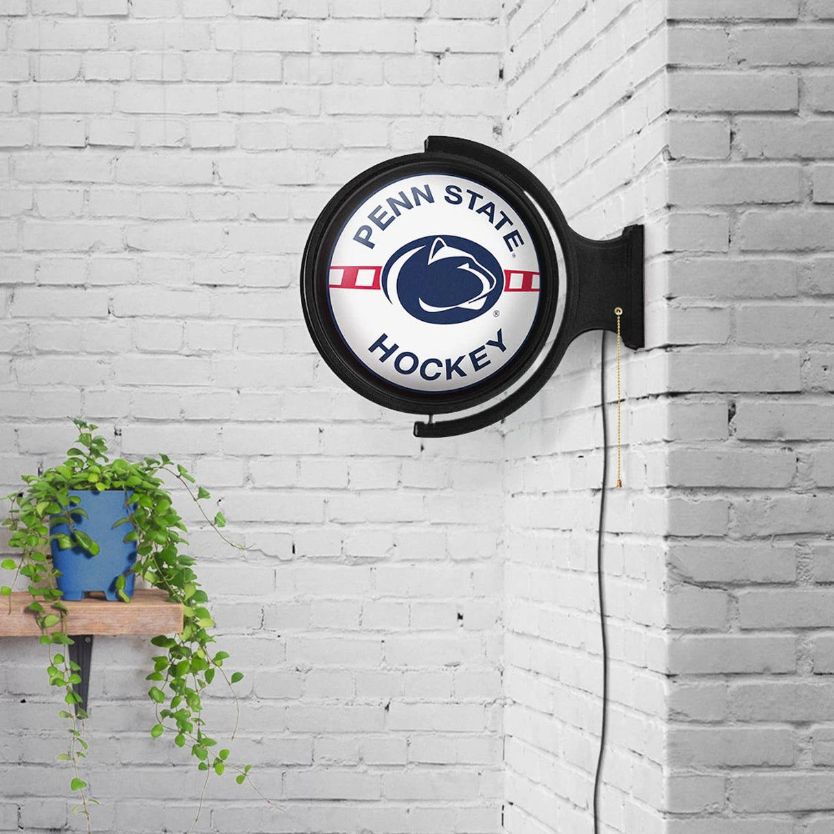 Penn State Hockey Rotating Wall Light