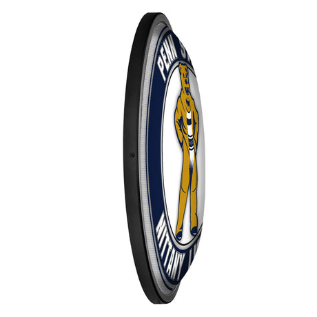 Penn State Mascot Round Slimline Wall Light