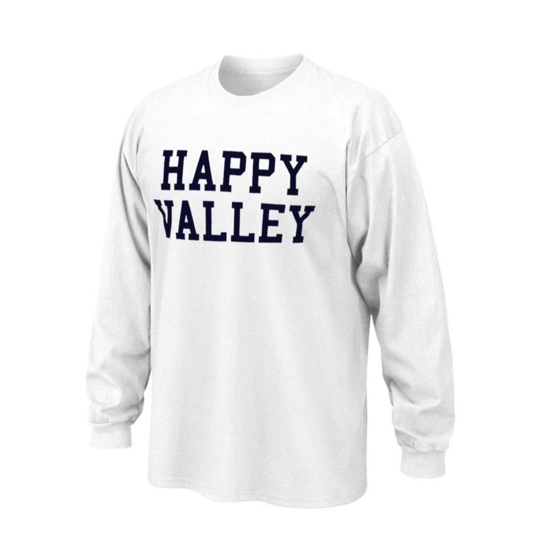 Happy Valley Block Adult Long Sleeve T-Shirt