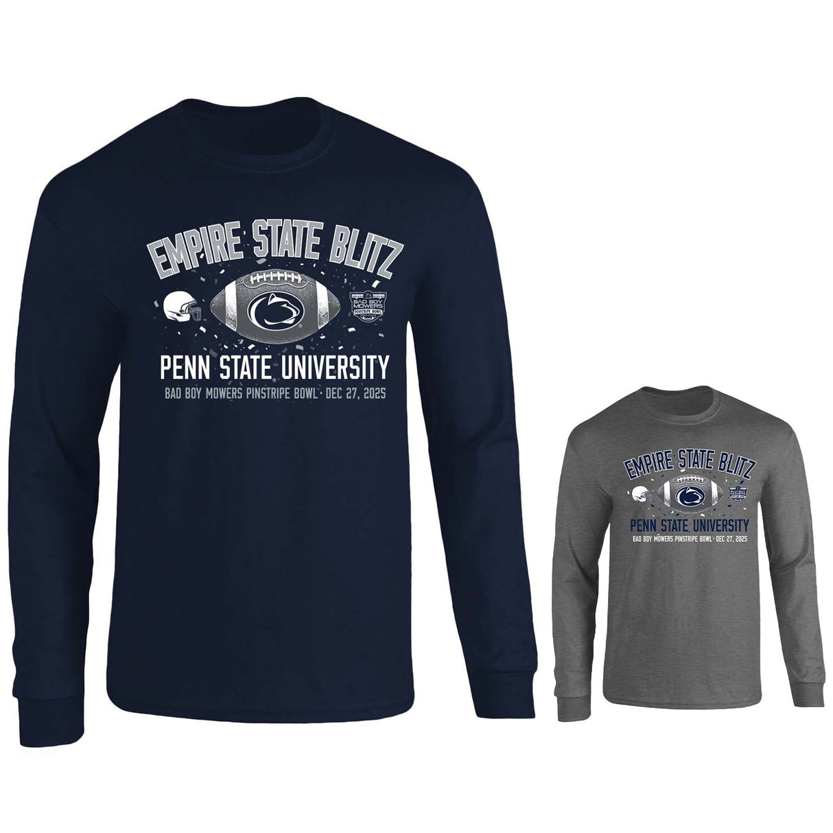 Penn State 2025 Pinstripe Bowl Long Sleeve