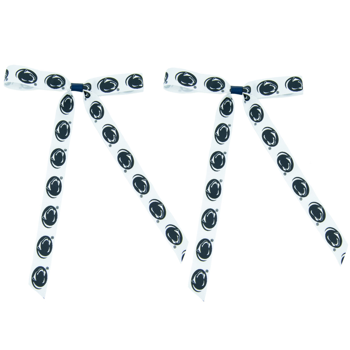 Penn State Mini Cheer Bow Pair