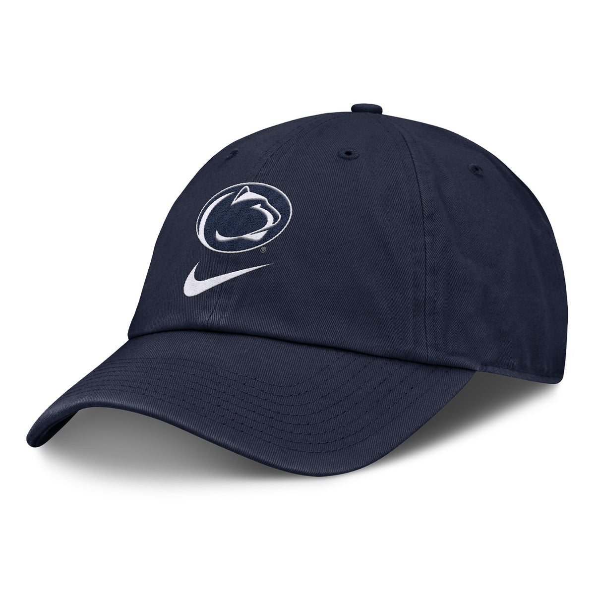 Penn State Nike Stacked Logo Swoosh Hat