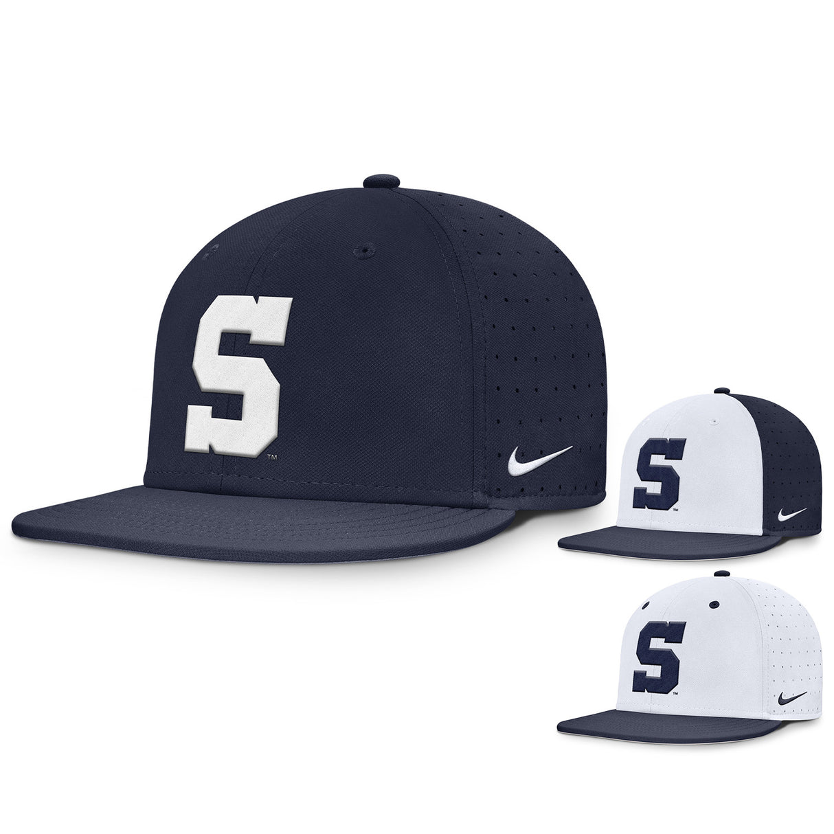 Penn State Nike Block "S" Fitted Hat