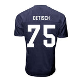 Penn State NIL Matthew Detisch #75 Football Jersey