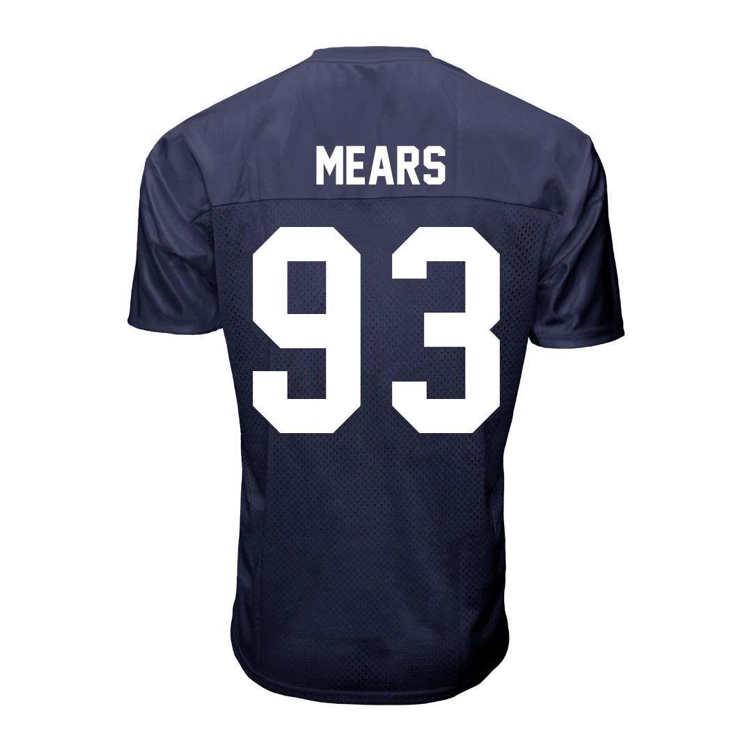 Penn State NIL Bobby Mears #93 Football Jersey