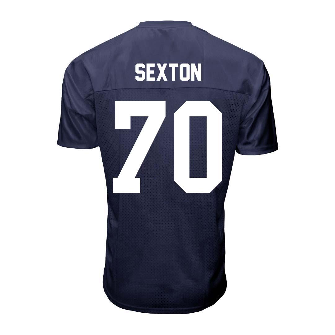 Penn State NIL Garrett Sexton #70 Football Jersey