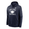 Penn State Nike Football Logo Hooded Sweatshirt