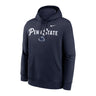 Penn State Nike Twill Hooded Sweatshirt