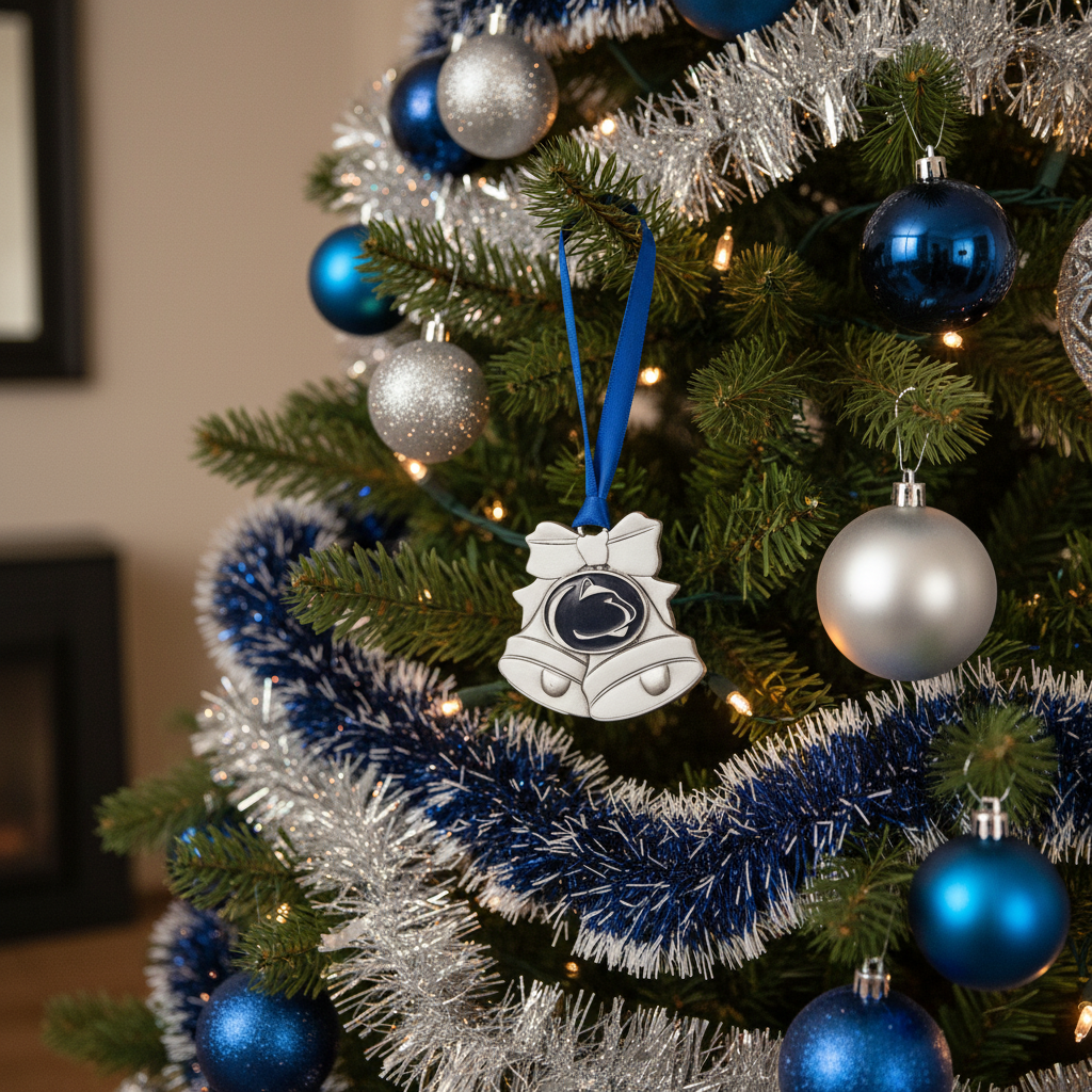 Penn State Ornament Pewter Bells