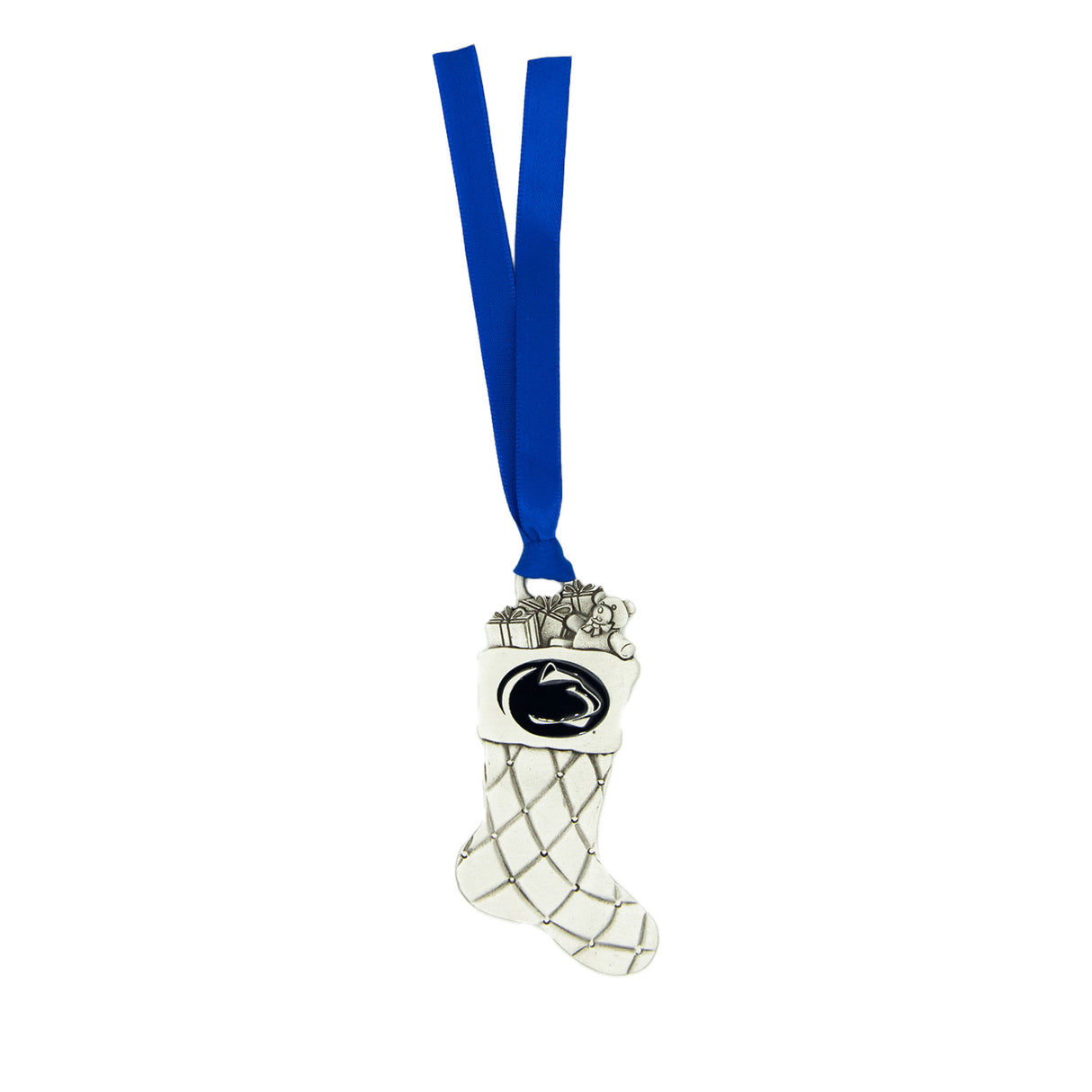 Penn State Pewter Stocking Ornament