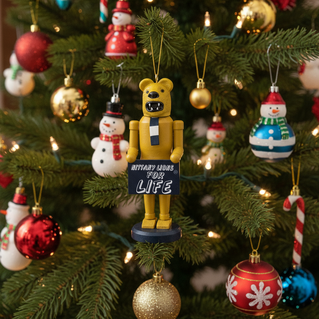 Penn State Mascot Nutcracker Ornament