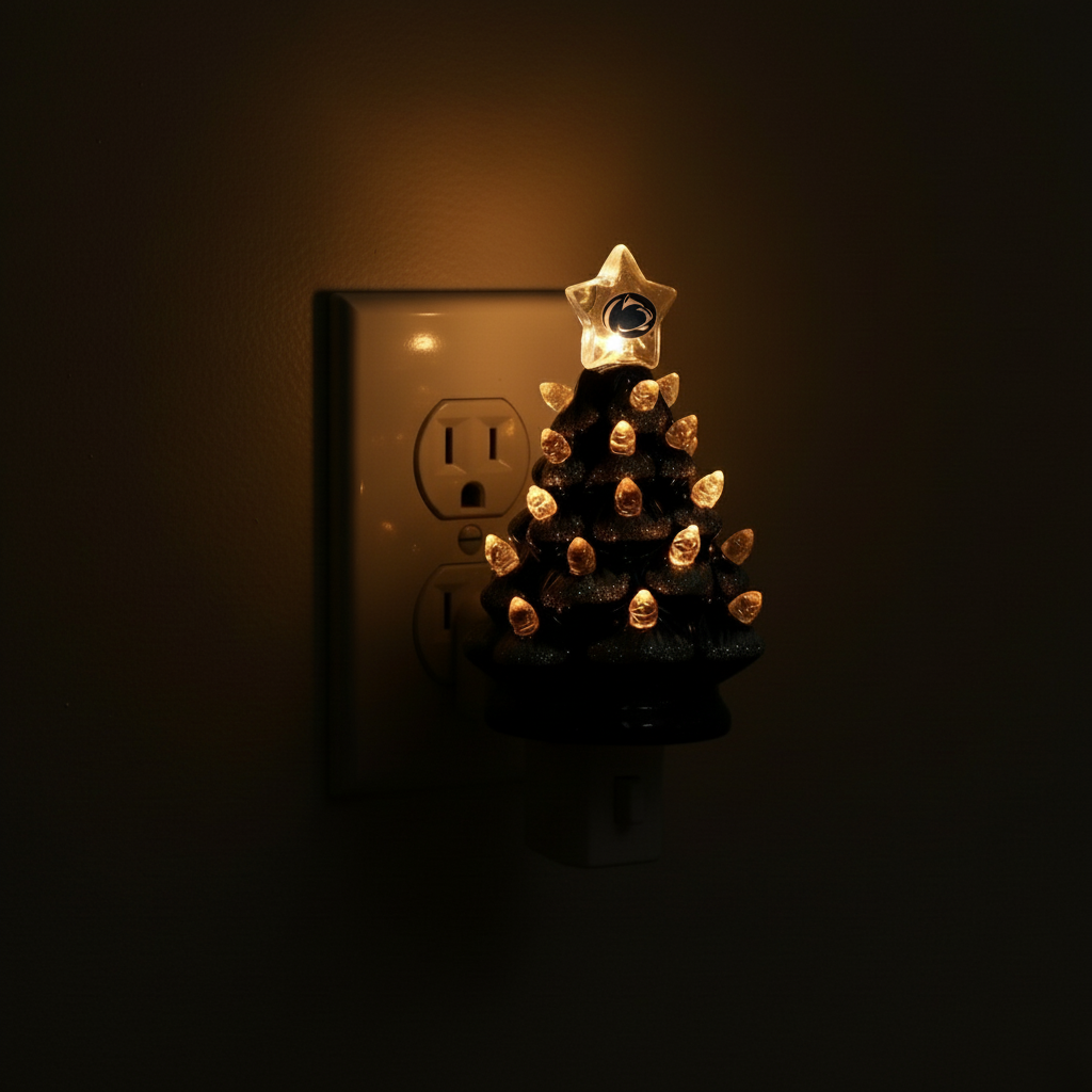 Penn State Xmas Tree Plug In Night Light