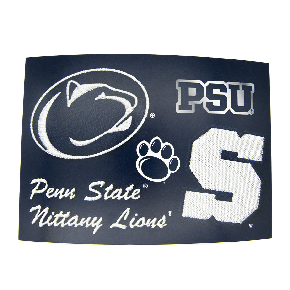 Penn State Patch Logos Post Card