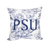 Penn State Floral Pillow