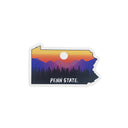 Penn State Sunset 3" Magnet