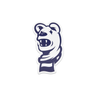 Penn State White New Mascot Nittany Lion Head 4" Magnet