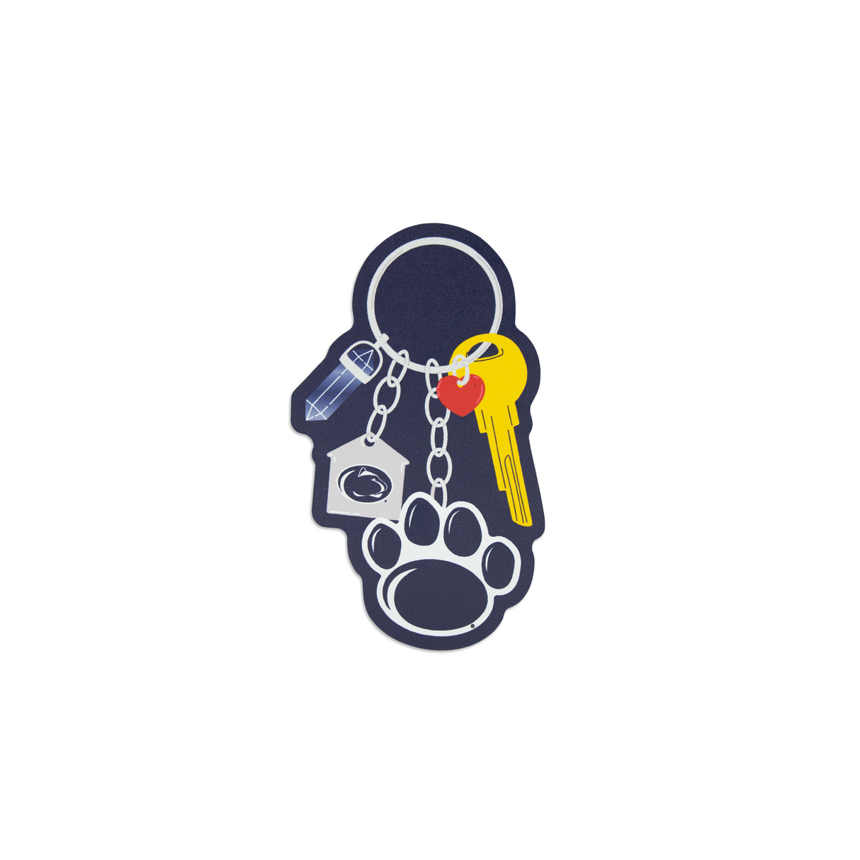 Penn State Keychain 3" Magnet