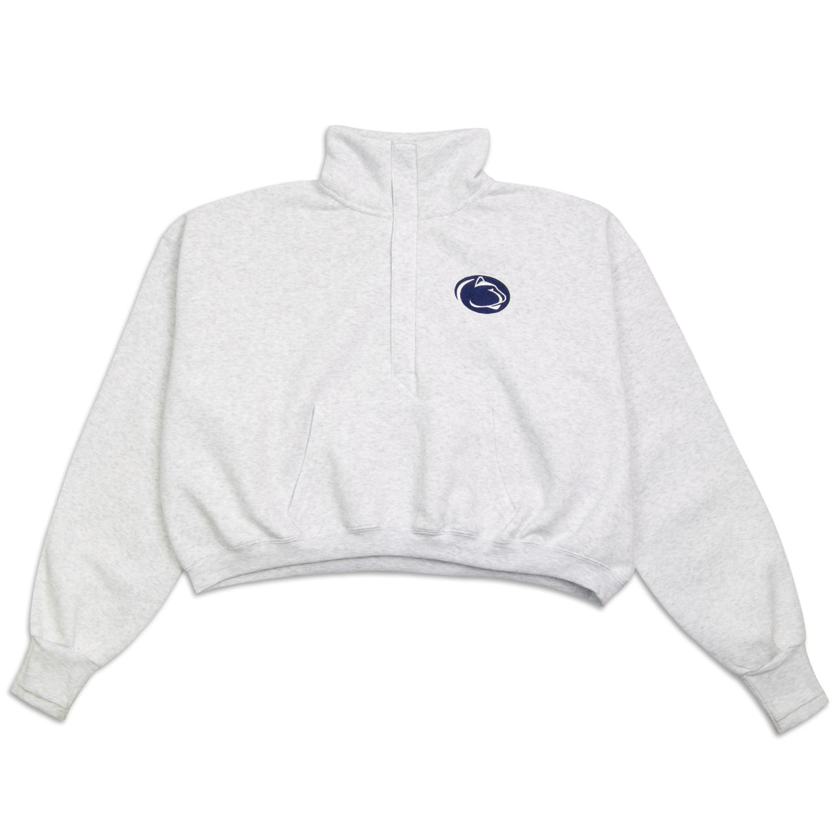Penn State Women's Powerhouse Quarter-Snap Cropped Sweatshirt