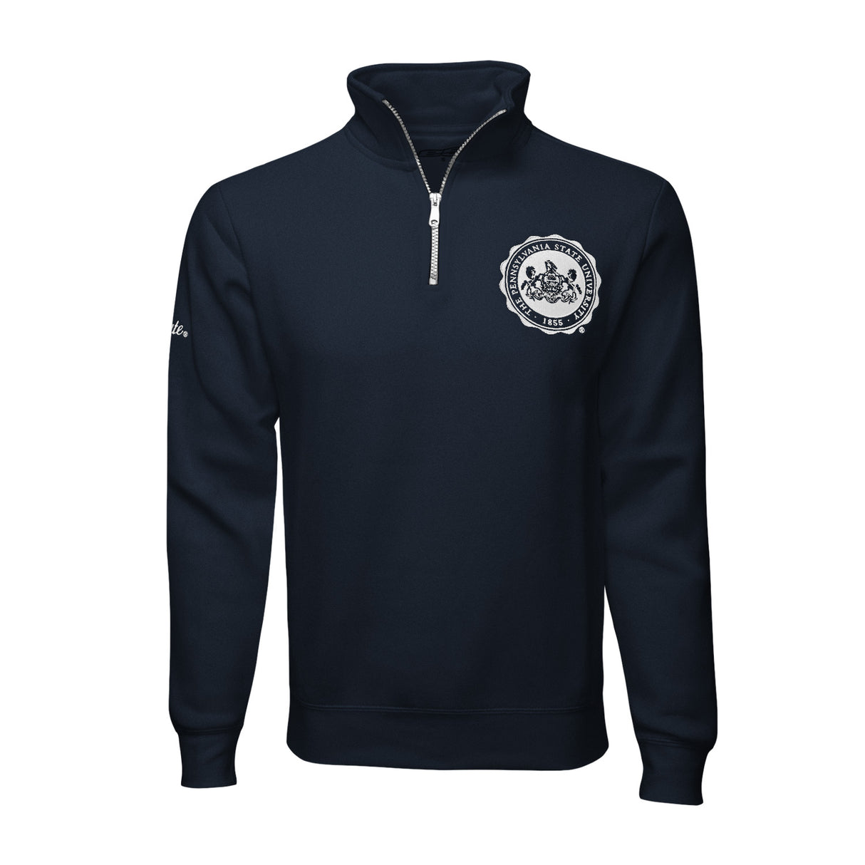 Penn State University Seal Quarter Zip Fleece Pullover