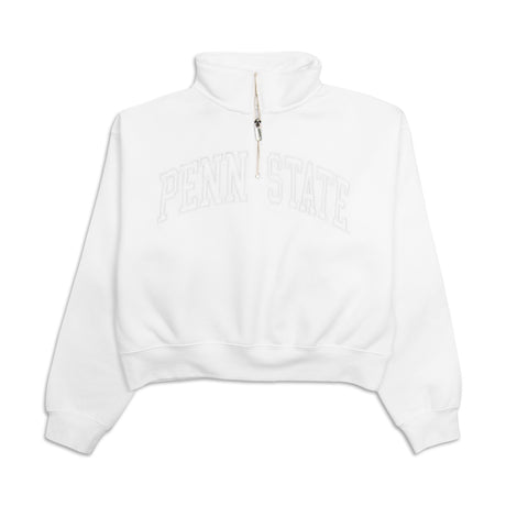 Penn State Women's Cropped Quarter-Zip