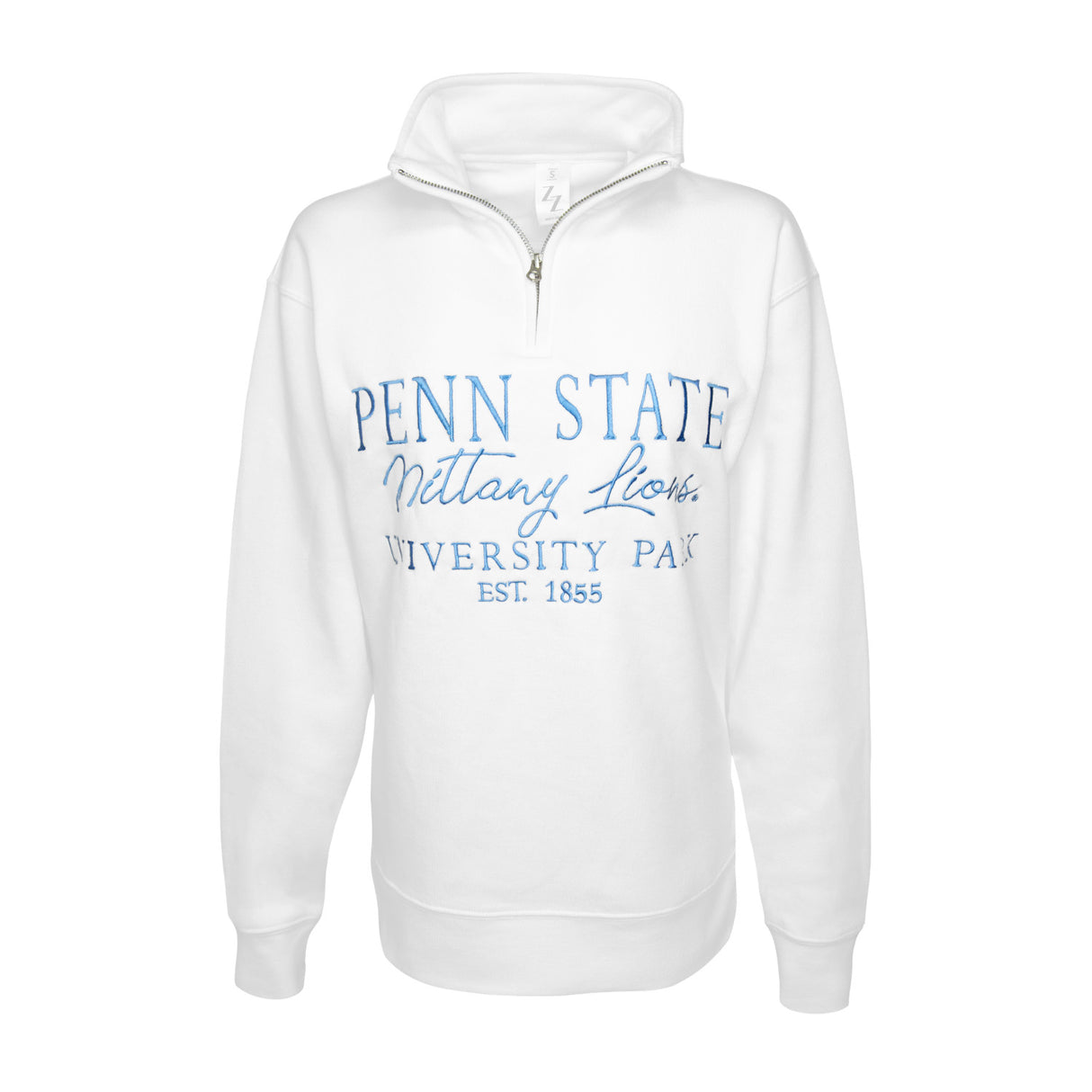 Penn State Women's Silver Emblem Quarter-Zip