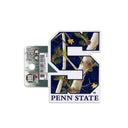 Penn State Blue Camo "S" Rugged Sticker