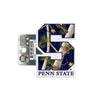 Penn State Blue Camo "S" Rugged Sticker